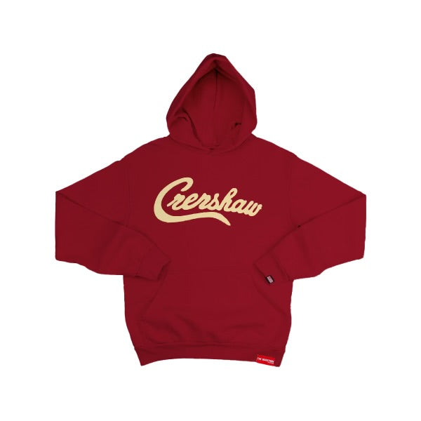 Special Edition Vintage Twill Crenshaw Hoodie Vintage Red Cream