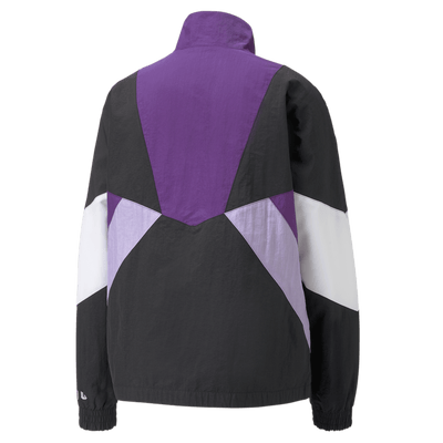 PUMA x Lauren London Woven Women's Jacket - Black/Purple - Back