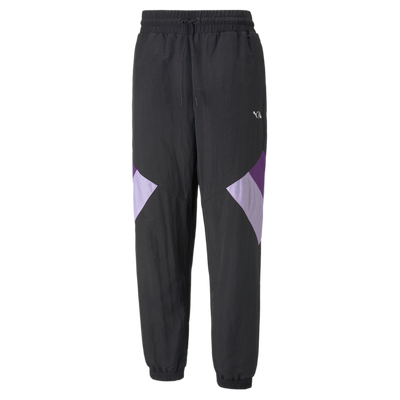 PUMA x LAUREN LONDON Woven Women's Pants - Black/Purple