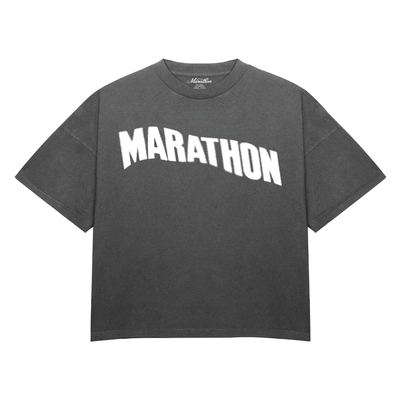 Marathon Waving T-Shirt - Grey