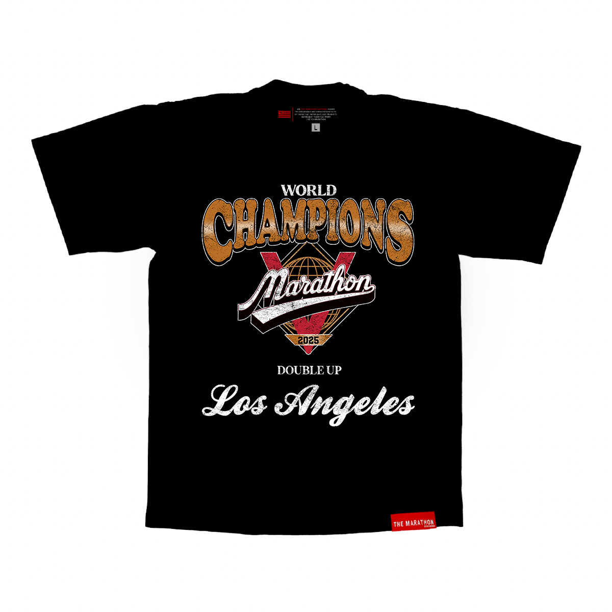 2025 World Champions T-Shirt - Black