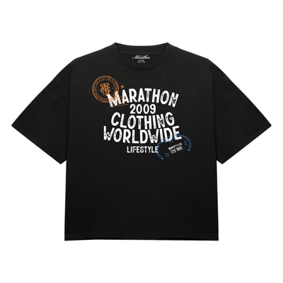 09’ Clothing Worldwide T-Shirt - Black