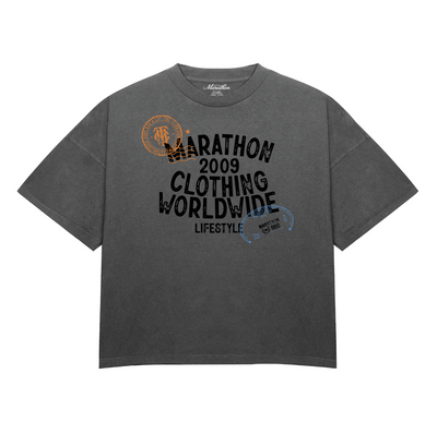 09’ Clothing Worldwide T-Shirt - Grey