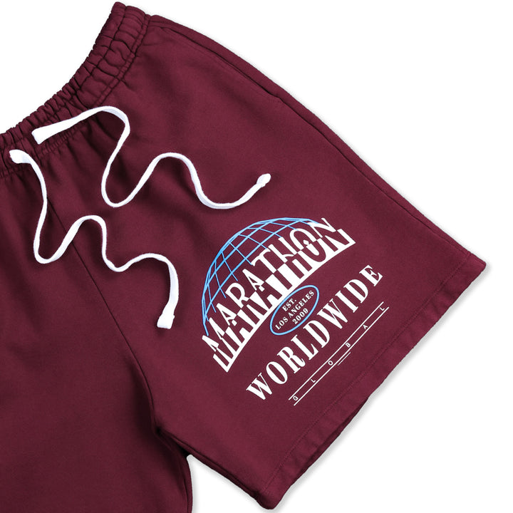 ELDRESO / Bordin Shorts（Burgundy） Lサイズ ELDORESO（エルドレッソ）の「Bordin Shorts / ボーディン