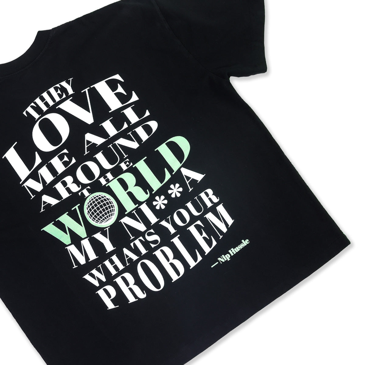 Marathon Worldwide T-Shirt - Black - Detail