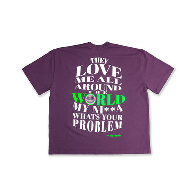 Marathon Worldwide T-Shirt - Purple Mauve - Back