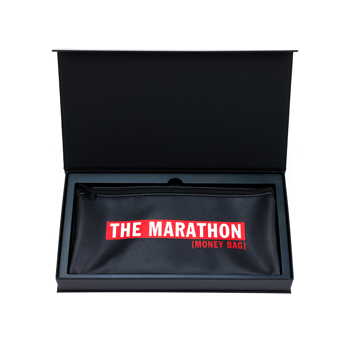Marathon Money Pouch - Box Lid Open
