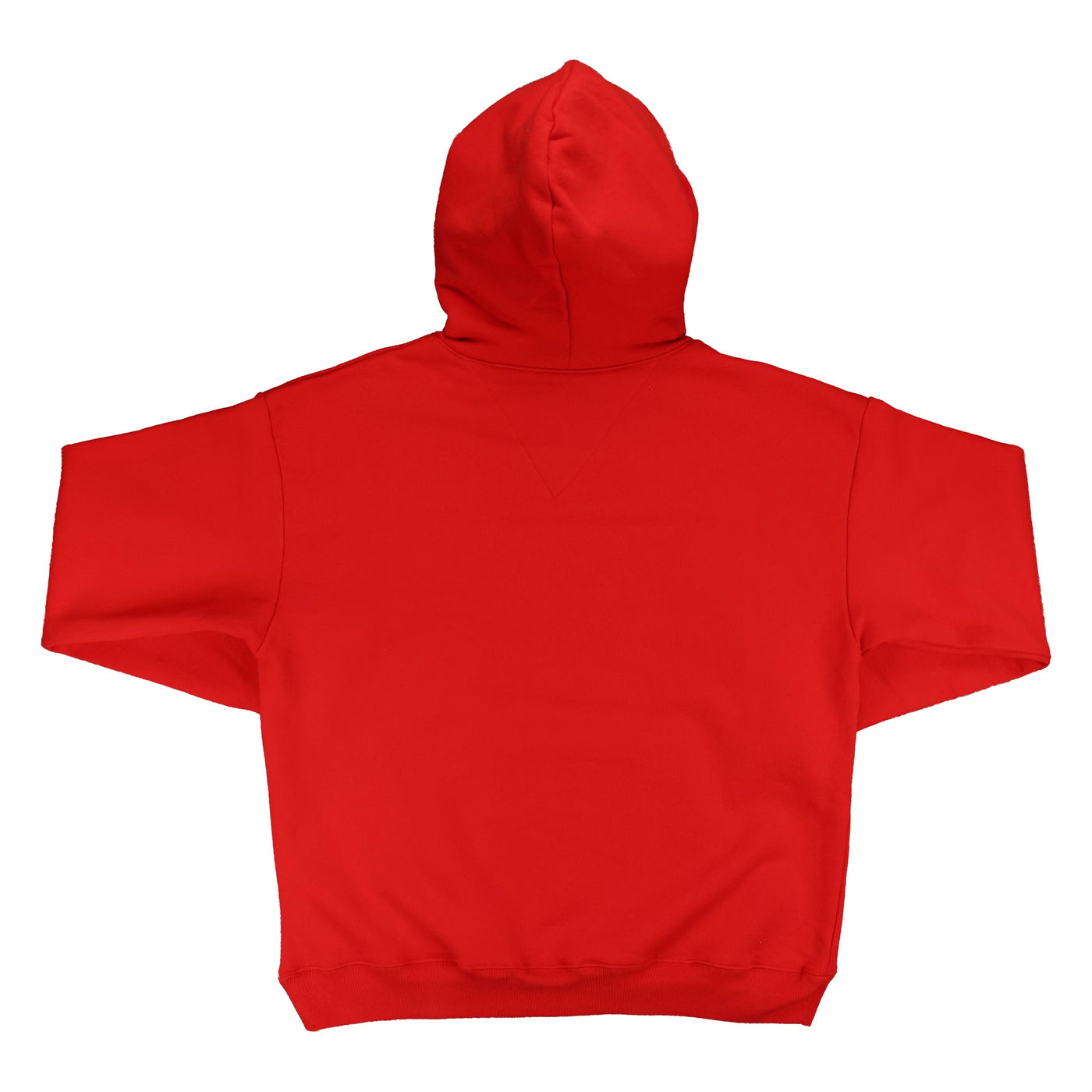 Crenshaw Hoodie - Red/White - Back