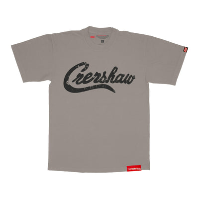 Vintage Crenshaw T-Shirt - Mocha Grey/Black