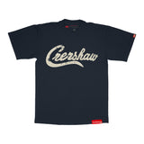 Vintage Crenshaw T-Shirt - Beach Teal/White