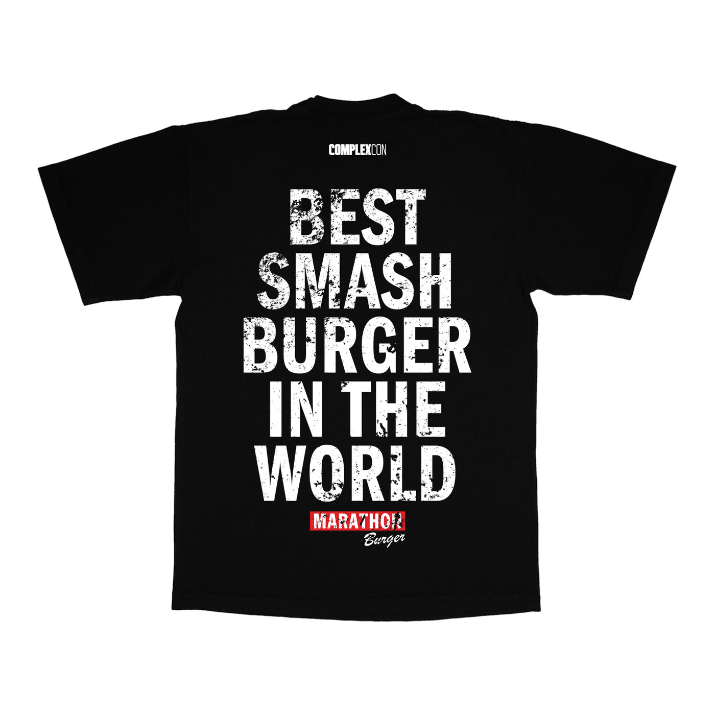 Marathon Burger x ComplexCon Las Vegas T-Shirt - Black - Back