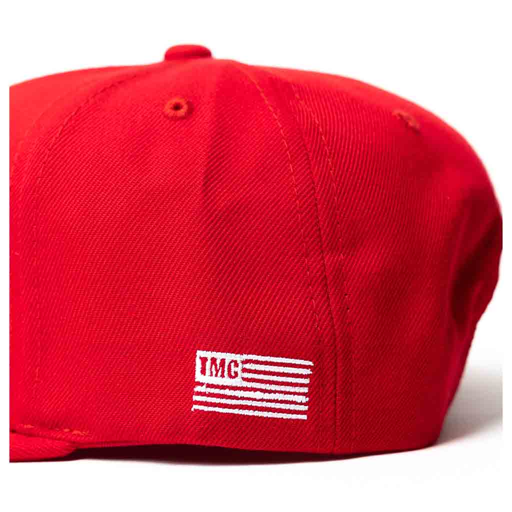 Slauson Limited Edition Snapback - Red/White – The Marathon Clothing