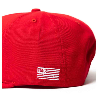 Slauson Limited Edition Snapback - Red/White