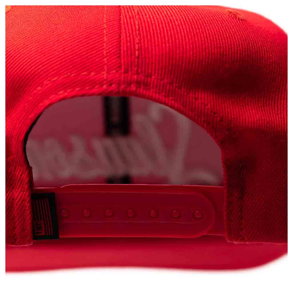 Slauson Limited Edition Snapback - Red/White – The Marathon Clothing