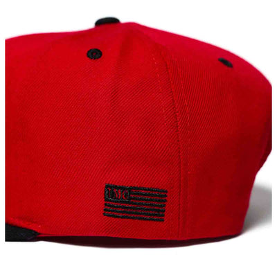 Crenshaw Limited Edition Snapback - Red/Black [Two-Tone]