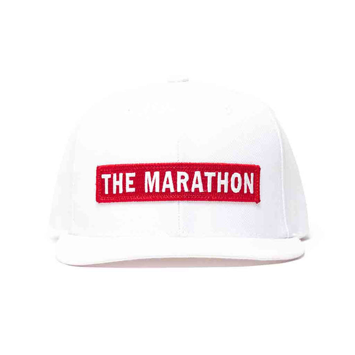 TMC Bar Limited Edition Snapback - White – The Marathon Clothing