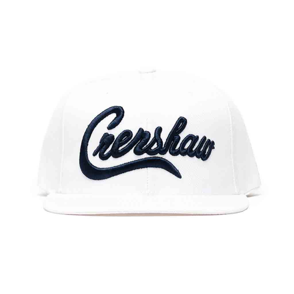 Crenshaw Limited Edition Snapback - White/Navy