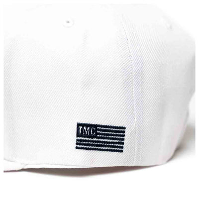 Crenshaw Limited Edition Snapback - White/Navy