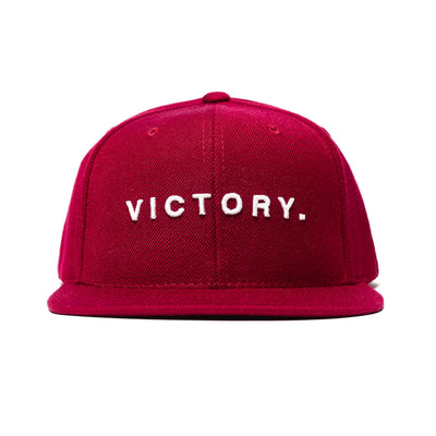 Victory Limited Edition Snapback - Burgundy/White