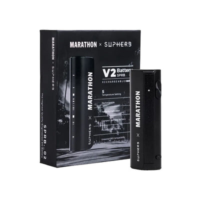 Marathon x SUPHERB V2 Battery - Black - Battery and Packaging