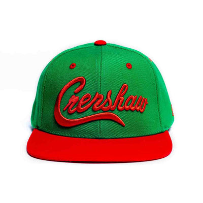 Crenshaw Limited Edition Snapback - Green/Red [Two-Tone]