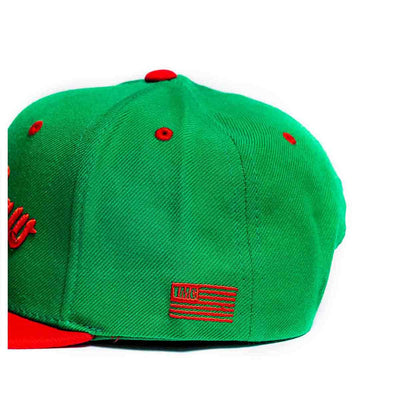 Crenshaw Limited Edition Snapback - Green/Red [Two-Tone]