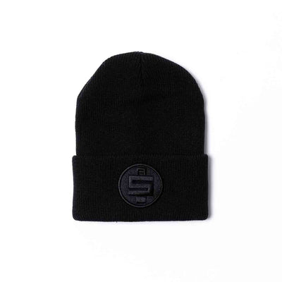 All Money In Limited Edition Heavyweight Beanie - Black/Black