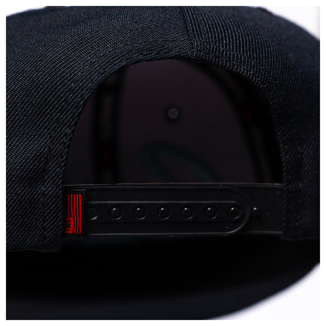 Crenshaw Limited Edition Snapback - Black/Teal – The Marathon Clothing