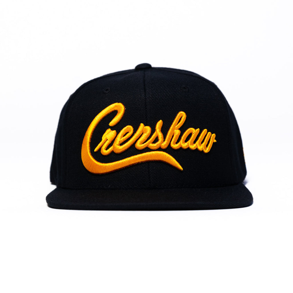 Crenshaw Limited Edition Snapback Black Yellow
