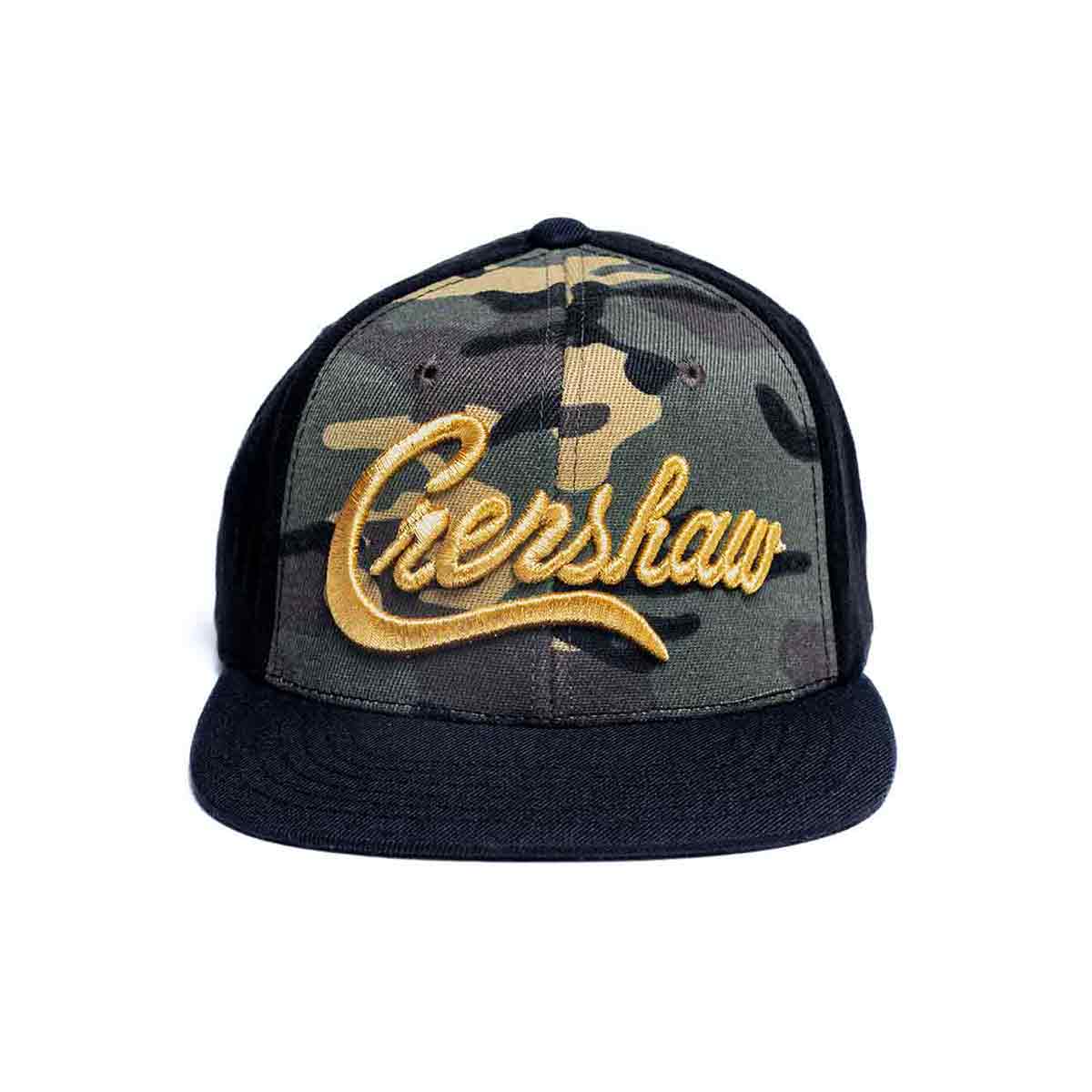 Crenshaw Limited Edition Snapback - Camo/Gold Two-Tone]