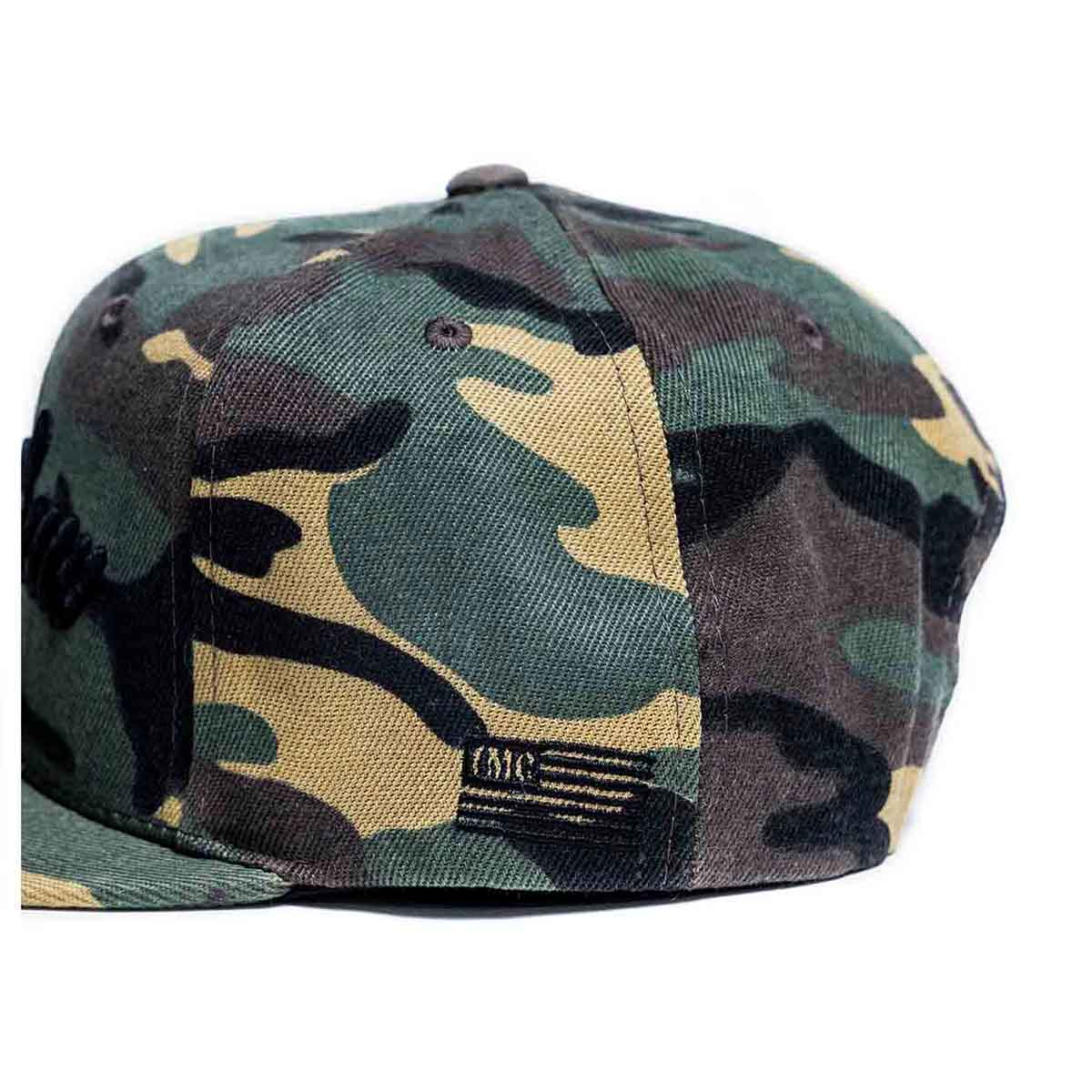 Crenshaw Limited Edition Snapback - Camo/Black