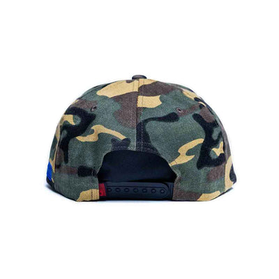 Crenshaw Limited Edition Snapback - Camo/Royal