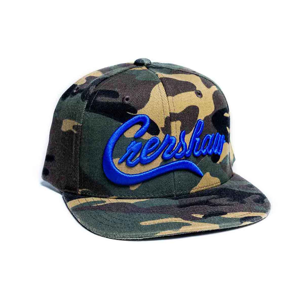 Crenshaw Limited Edition Snapback - Camo/Royal