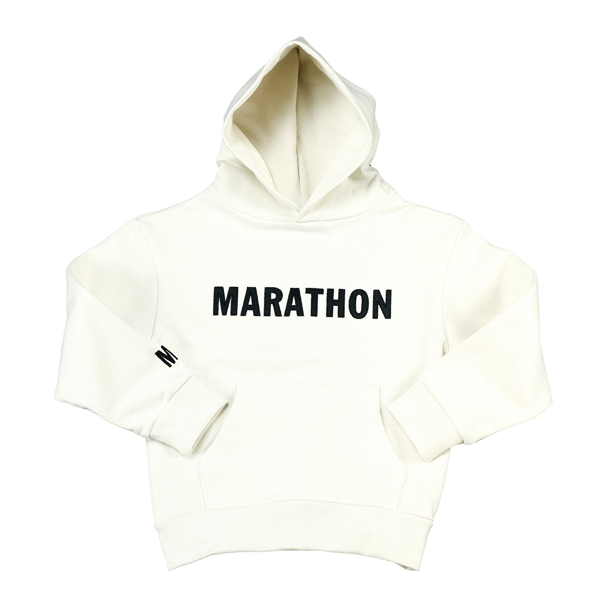 Limited Edition (Ultra) Marathon Kid's Hoodie - Cream/Black