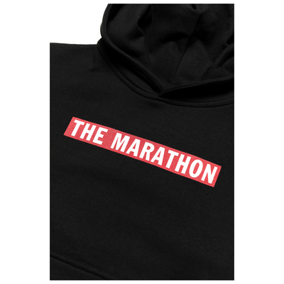 TMC Bar Kid's Hoodie - Black- The Marathon Clothing