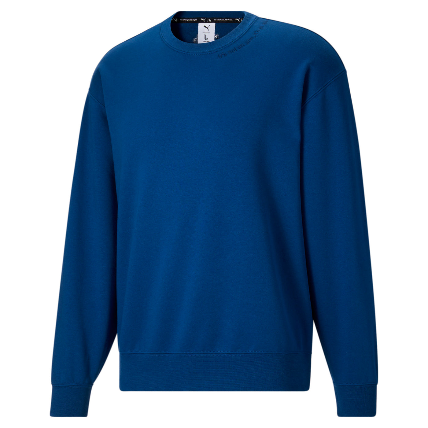 PUMA x Lauren London Crewneck Sweatshirt - Blue - Front