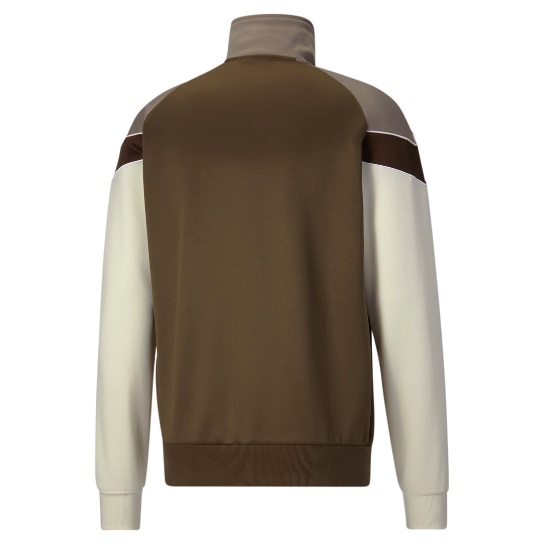 トップス archive puma track jacket beige brown Puma T7 ALWAYS ON - Zip-up sweatshirt - totally taupe/beige