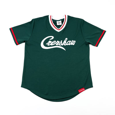 Crenshaw Baseball Warm Up - Green/Red