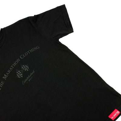 Victory Flags T-shirt - Black/Black - Detail