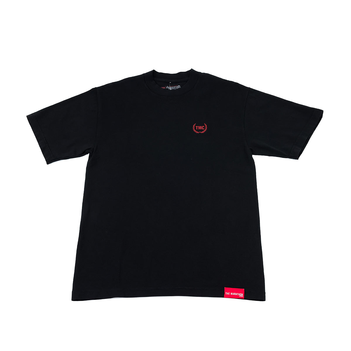 TMC Laurel T-Shirt - Black/Red - Front