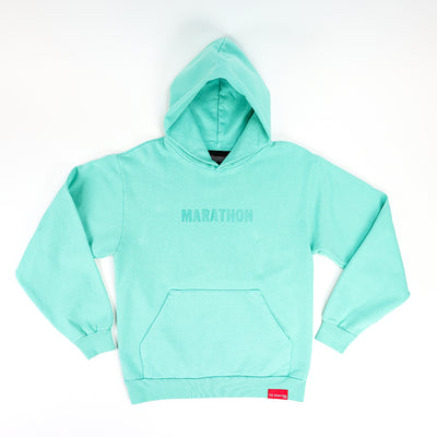 Marathon Leisure Tonal Hoodie - Teal