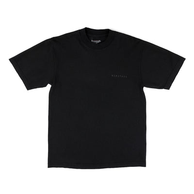 Marathon Signature T-Shirt - Black/Black - Front