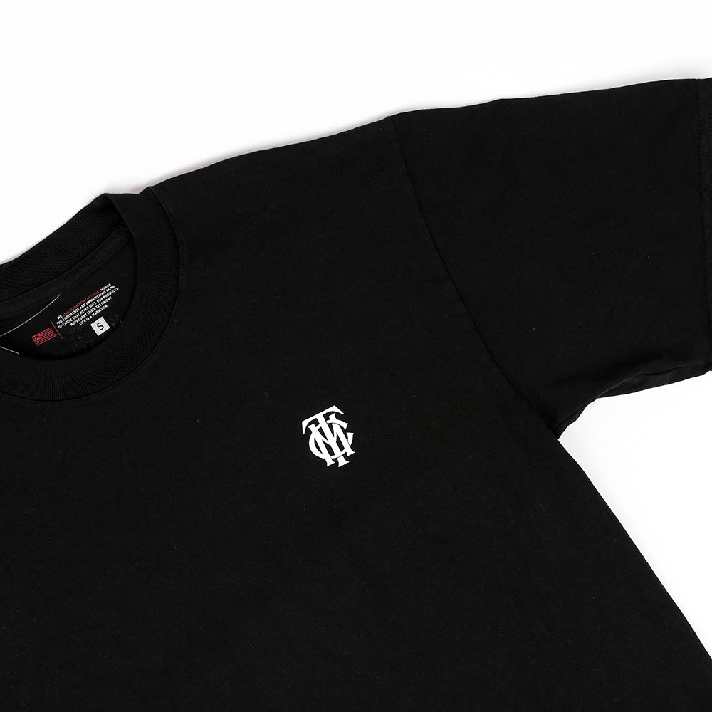 TMC Monogram T-Shirt - Black/White - Detail