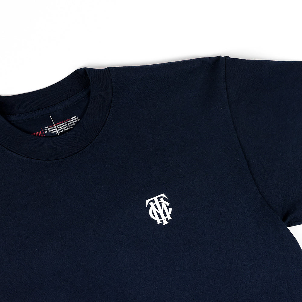 TMC Monogram T-Shirt - Navy/White - Detail