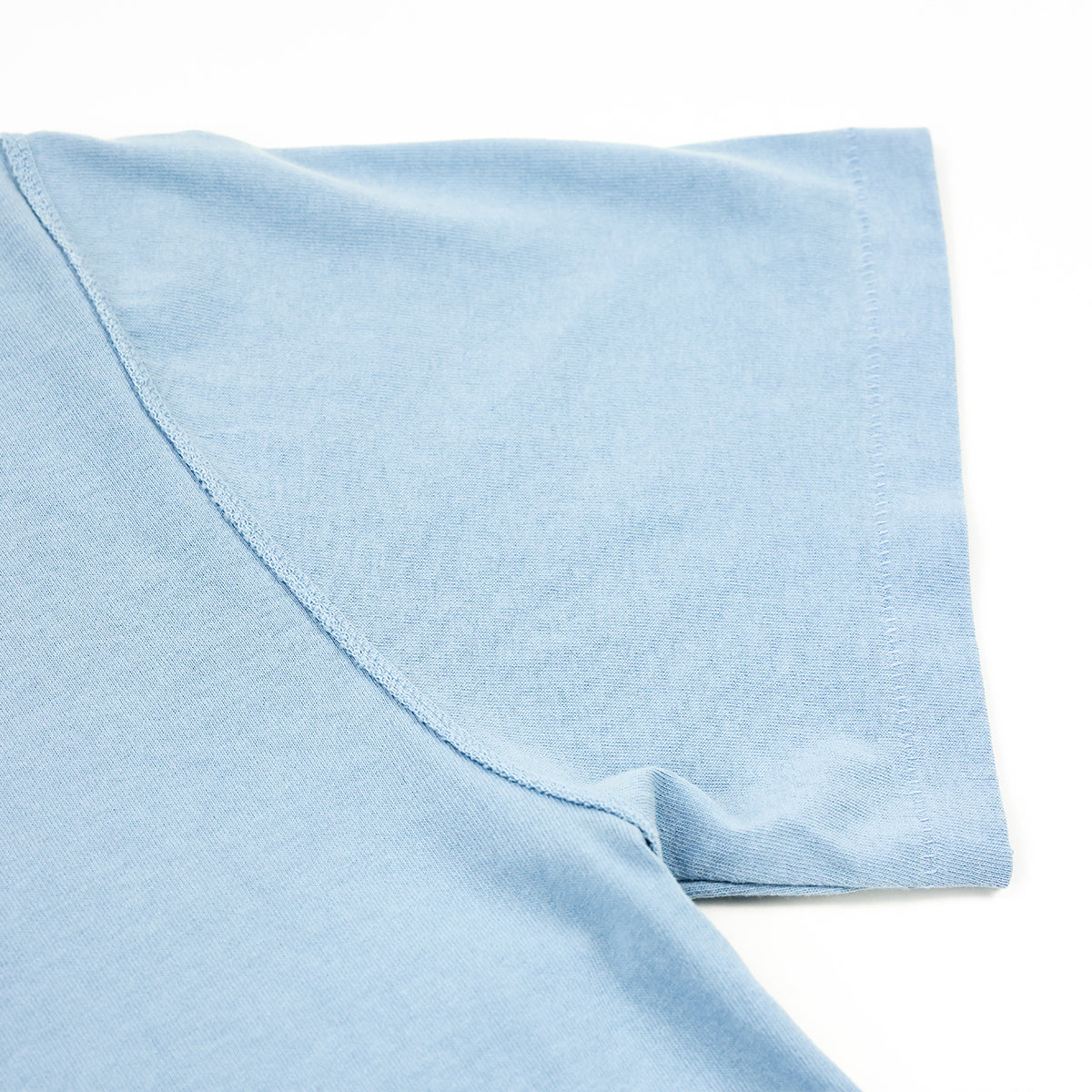 Marathon Ultra Oversized T-Shirt - Light Blue/Cream - Stitching