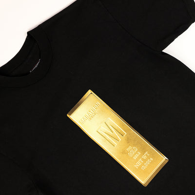 Marathon Gold T-Shirt - Black/Gold - Detail