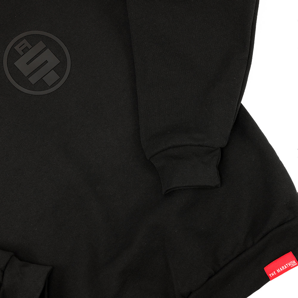 All Money In Limited Edition Crewneck - Black/Black - Detail