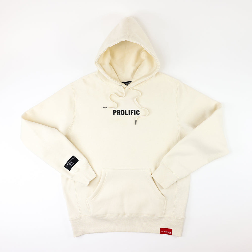 Prolific (Victory Flags) Hoodie - Bone/Black
