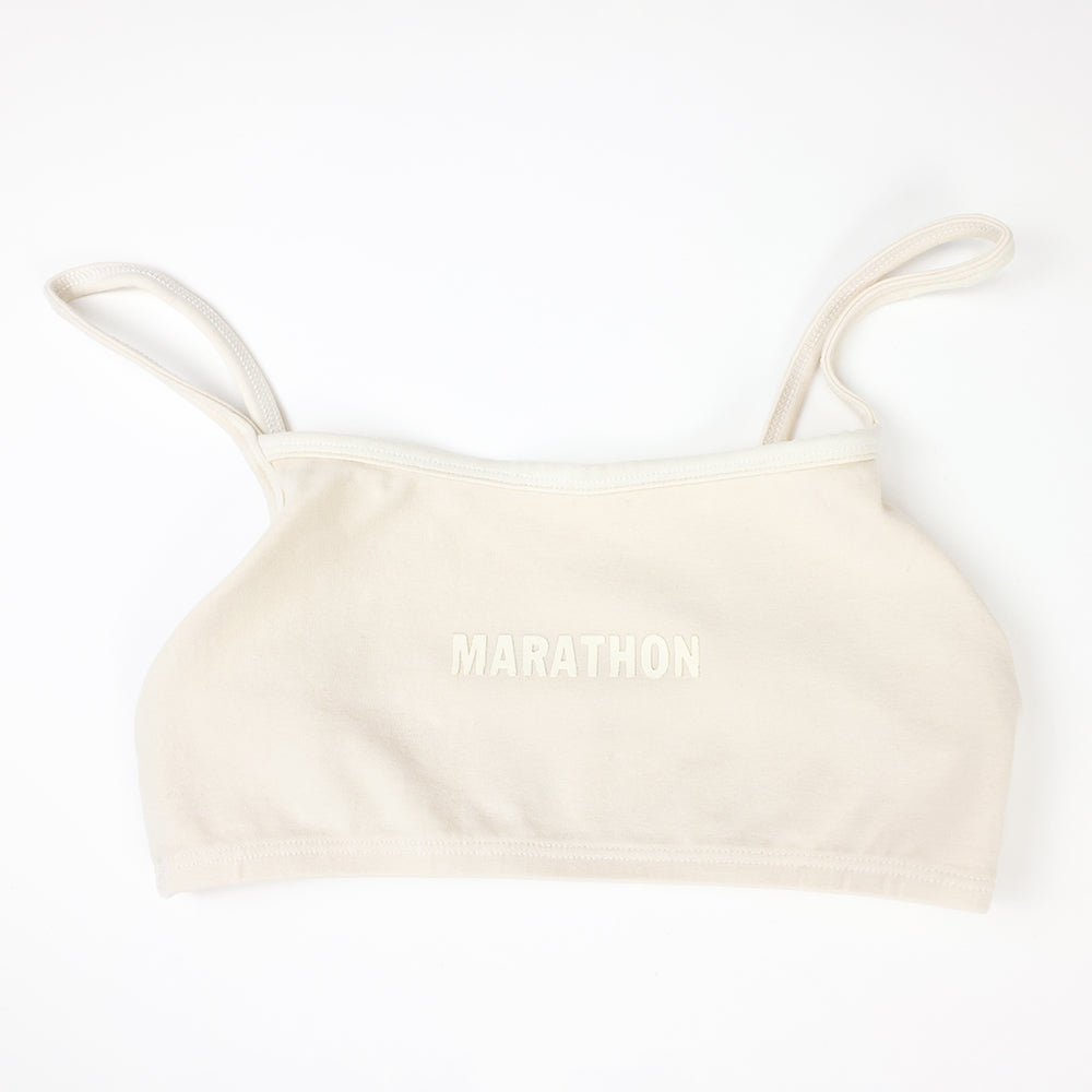 Women's Marathon Bralette - Bone