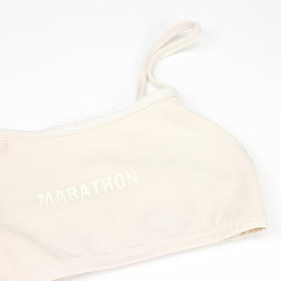 Women's Marathon Bralette - Bone - Detail